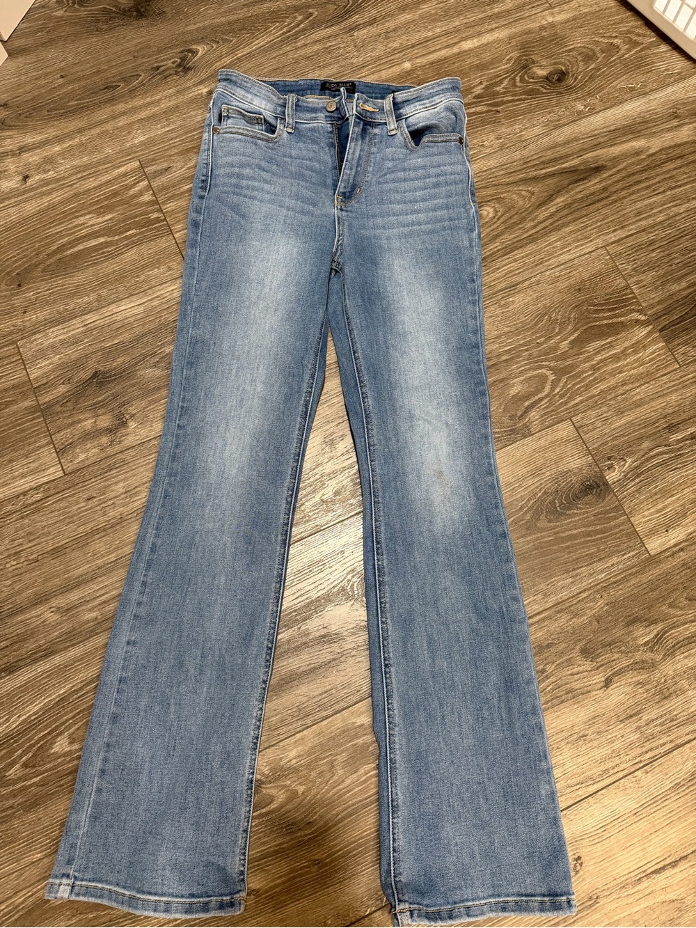 Judy Blue Womens Bootcut Jeans Size 7/28 Medium Wash Stretch Denim